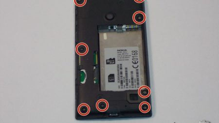 آموزش تعمیرات موبایل مایکروسافت Lumia 520