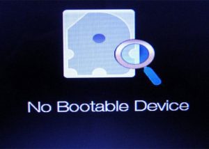 عبارت No Bootable در لپ تاپ