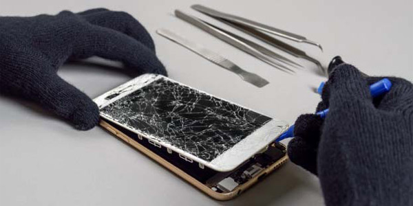 تعمیر ال سی دی گوشی و گلس شکسته موبایل