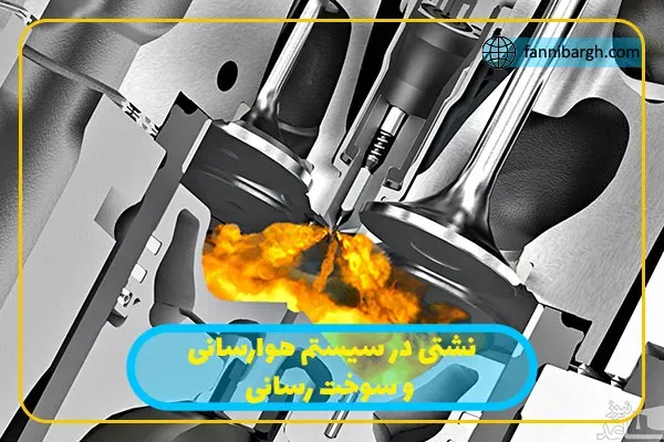 نشتی در سیستم هوارسانی و سوخت رسانی